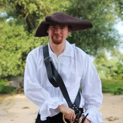 Leonardo Carbone Tricorne Charles, Marron -Tudor Soldes Magasin tricorne charles marron 2