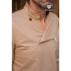 Burgschneider Tunique Skjoldehamm Einarr, Naturel -Tudor Soldes Magasin tunique skjoldehamm einarr naturel 3