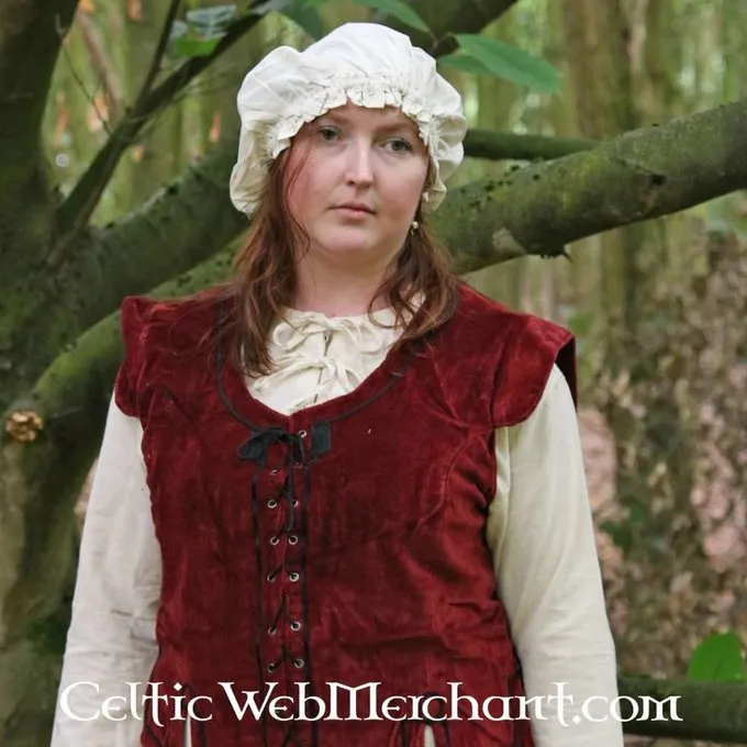 Leonardo Carbone Veste Médiévale Caelia Vert 2 Leonardo Carbone Veste Médiévale Caelia Vert – Image 2