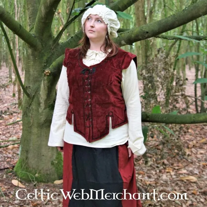 Leonardo Carbone Veste Médiévale Caelia Vert 4 Leonardo Carbone Veste Médiévale Caelia Vert – Image 4