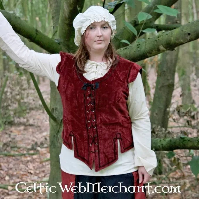 Leonardo Carbone Veste Médiévale Caelia Vert 5 Leonardo Carbone Veste Médiévale Caelia Vert – Image 5